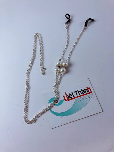 Dây đeo kính Hạt châu chain kính chất D2