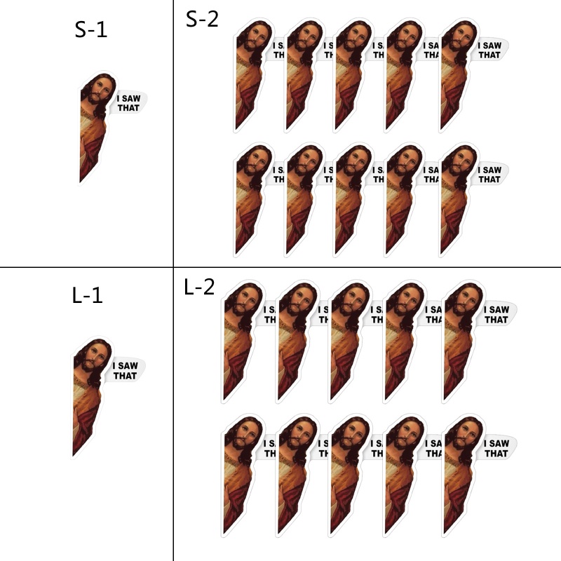 Miếng Dán Hình Chữ I That Spoof Vui Nhộn Trang Trí Xe Scooter DIY