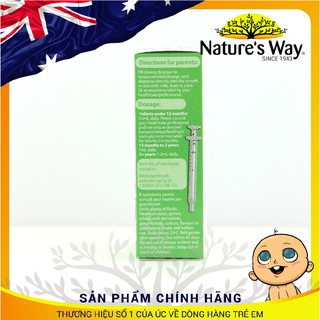 Kids Smart Drops Probiotic Nature's Way - Bổ sung men vi sinh tốt cho hệ tiêu hóa của bé