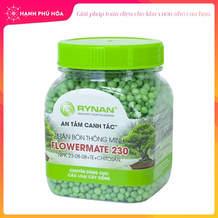 Phân Bón Rynan 230 (150gr) Thông Minh Tan Chậm Flowermate Chuyên Dùng Cho Các Loại Cây Kiểng Duy Trì Dưỡng Chất 120 Ngày