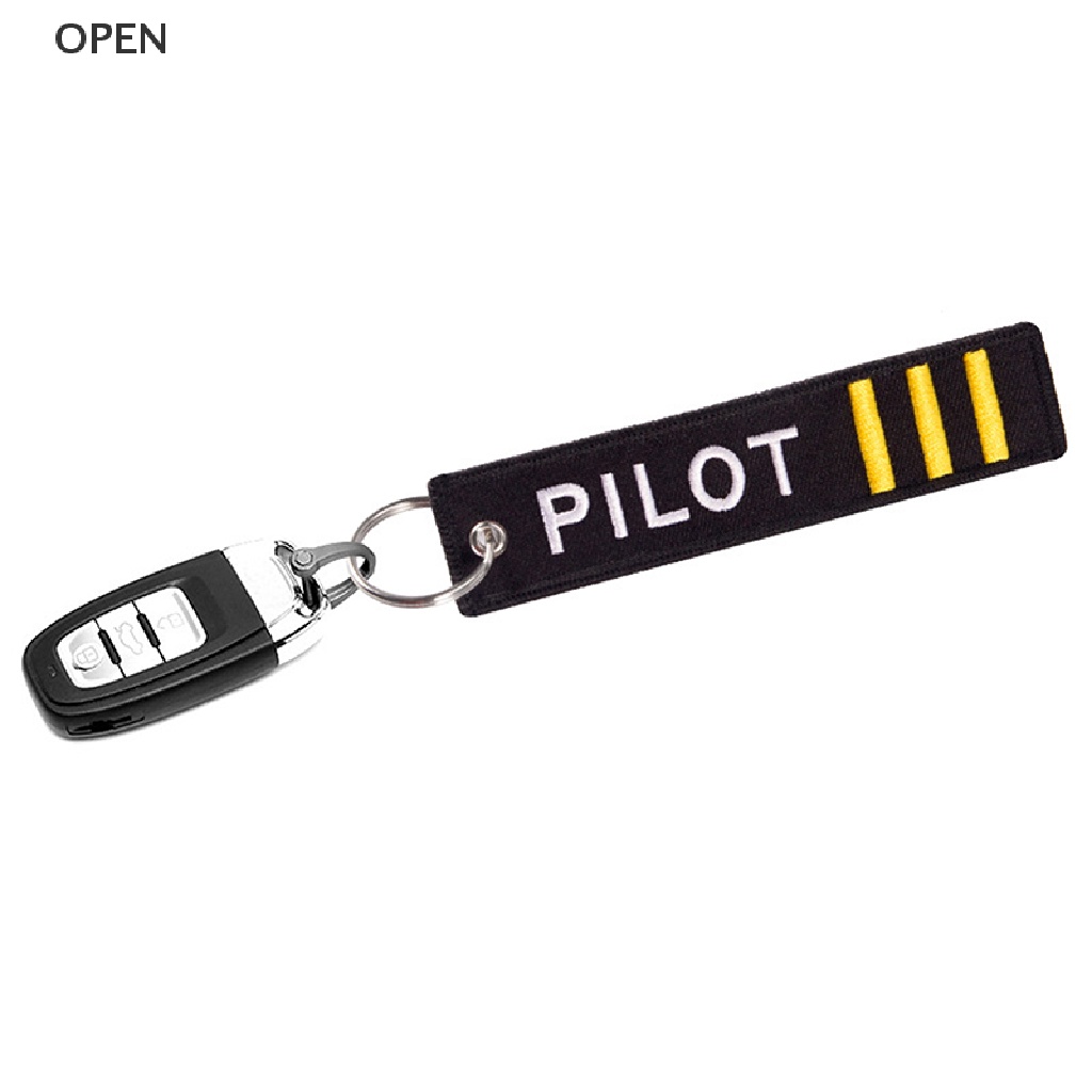 Op Móc Khóa Trang Sức Thêu Co-Pilot Quà Tặng Cho Aviation Tag my
