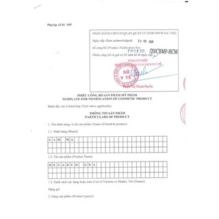 Gel giảm mụn và thâm Megaduo