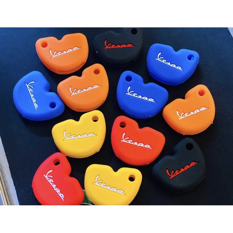 Combo móc khoá Vespa kèm bọc chìa khoá, hàng Thái lan bao đẹp