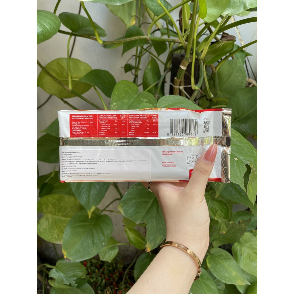 Bánh Monde Genji Mứt Dâu (gói 85g)