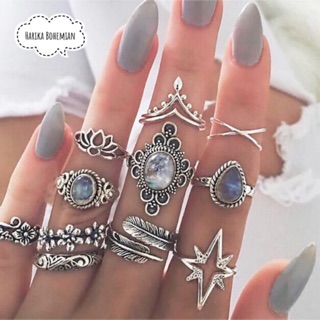 💍 set nhẫn boho 11 chiếc 💍
