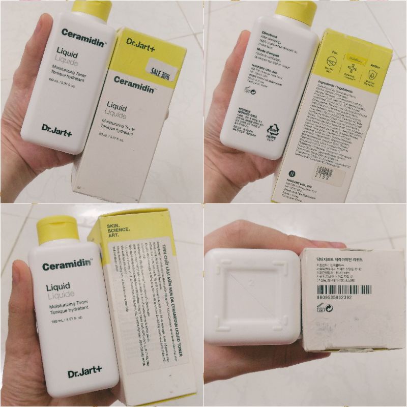 Tinh chất làm mềm da Dr.Jart Ceramidin liquid toner 150ml