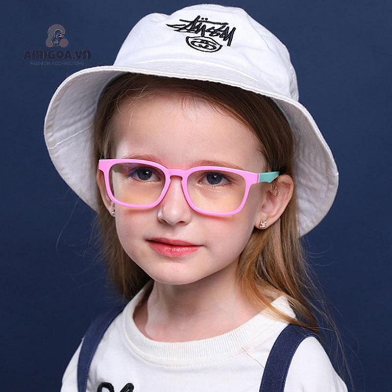 Mắt Kính Chống Ánh Sáng Xanh Thời Trang Cho Bé