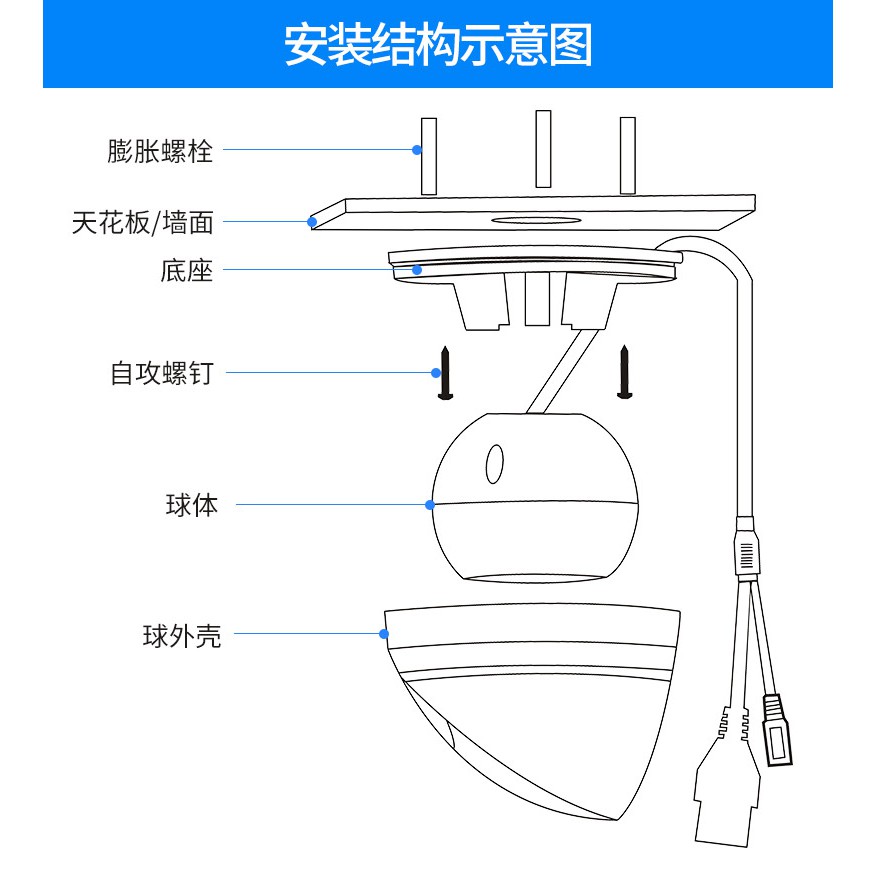 Camera IP POE Dahua 1230C-A V2 liền Mic, chống ngược sáng