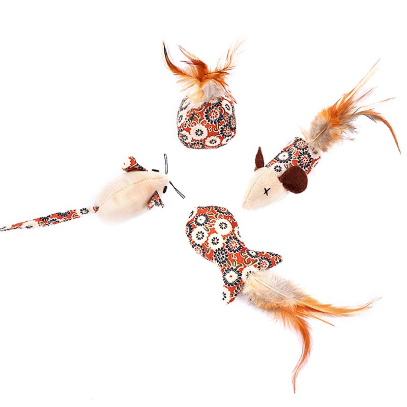 Gậy Trêu Mèo Có Tua Rua Thay Thế