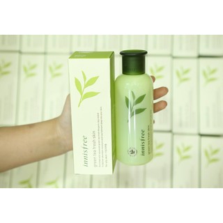 NƯỚC HOA HỒNG CHO DA DẦU INNISFREE GREEN TEA FRESH SKIN