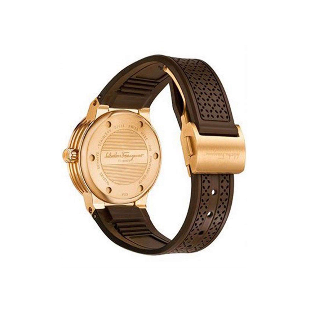 Đồng Hồ Đeo Tay Nữ Chính Hãng Salvatore Feragamo F-80 ladies Rosé Gold, Real 100% Auth, Đồng Hồ Hàng Hiệu Thời Trang
