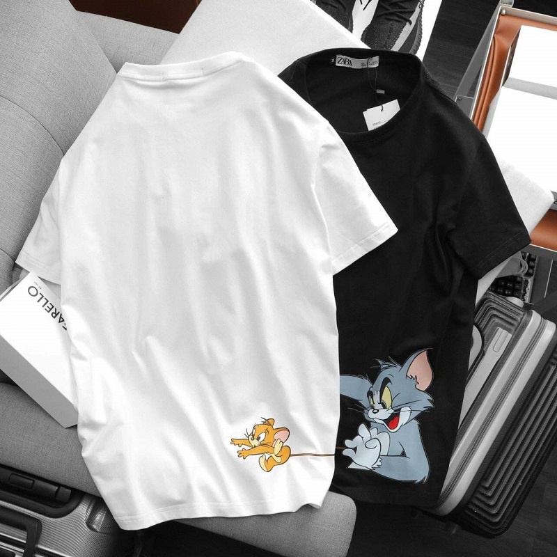 Áo Thun Nam Nữ Unisex Form Rộng Logo Siêu Nét VNXK