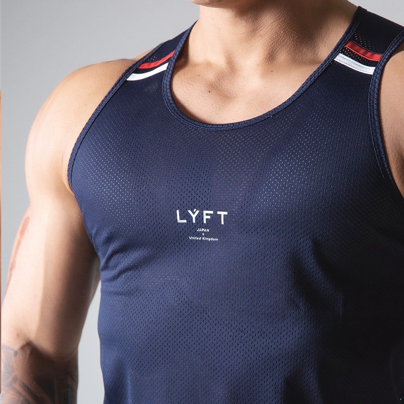 Áo Ba Lỗ Thể Thao Co Giãn Nhanh Khô Thoáng Khí Size M-3XL Cho Nam