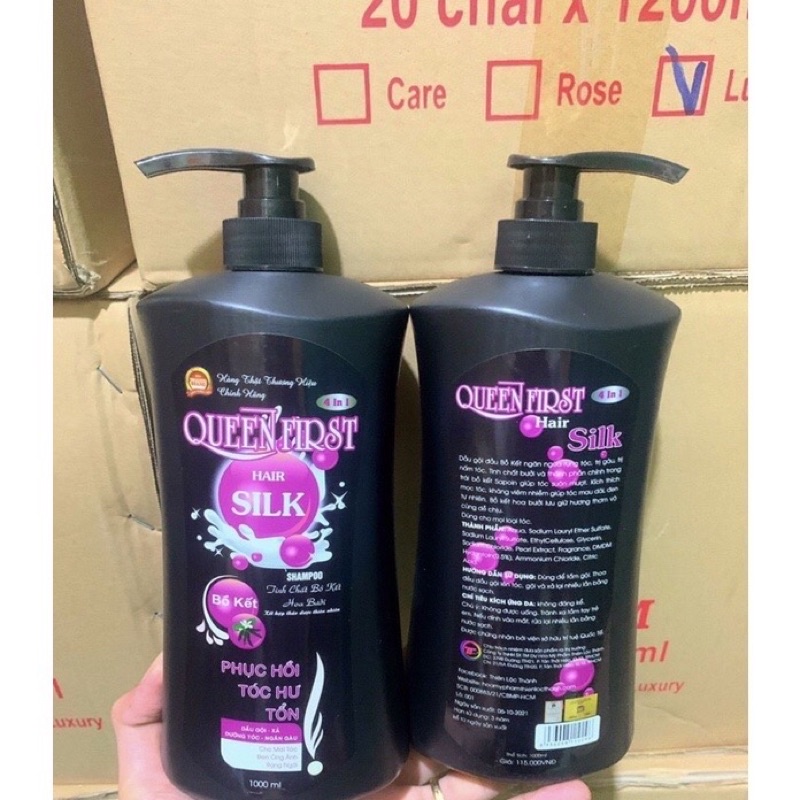 Dầu gội bồ kết hoa bưởi Hair Silk cty 1000ml