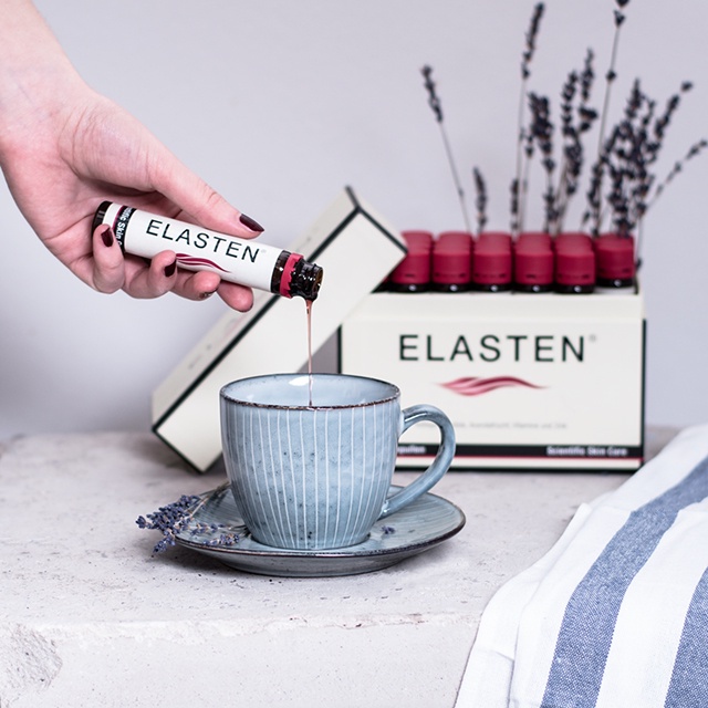 Elasten Collagen - Collagen Dạng Nước Số 1 Tại Đức Giúp Da Căng Mịn Trẻ Hóa Da 28 ống