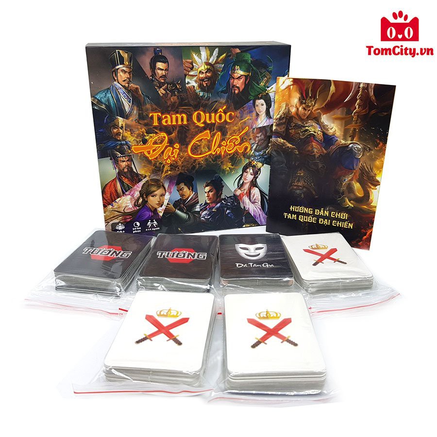 Boardgame Tam Quốc đại chiến - Tam Quốc Sát phiên bản đầy đủ (Three Kingdom)