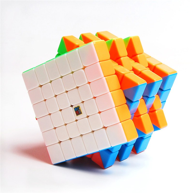 Đồ Chơi Rubik 6x6 Moyu Meilong Stickerless (Tặng Dầu Và Chân Đế) - Rubik 6x6x6 MF6 Giúp Phát Triển Siêu Trí Não