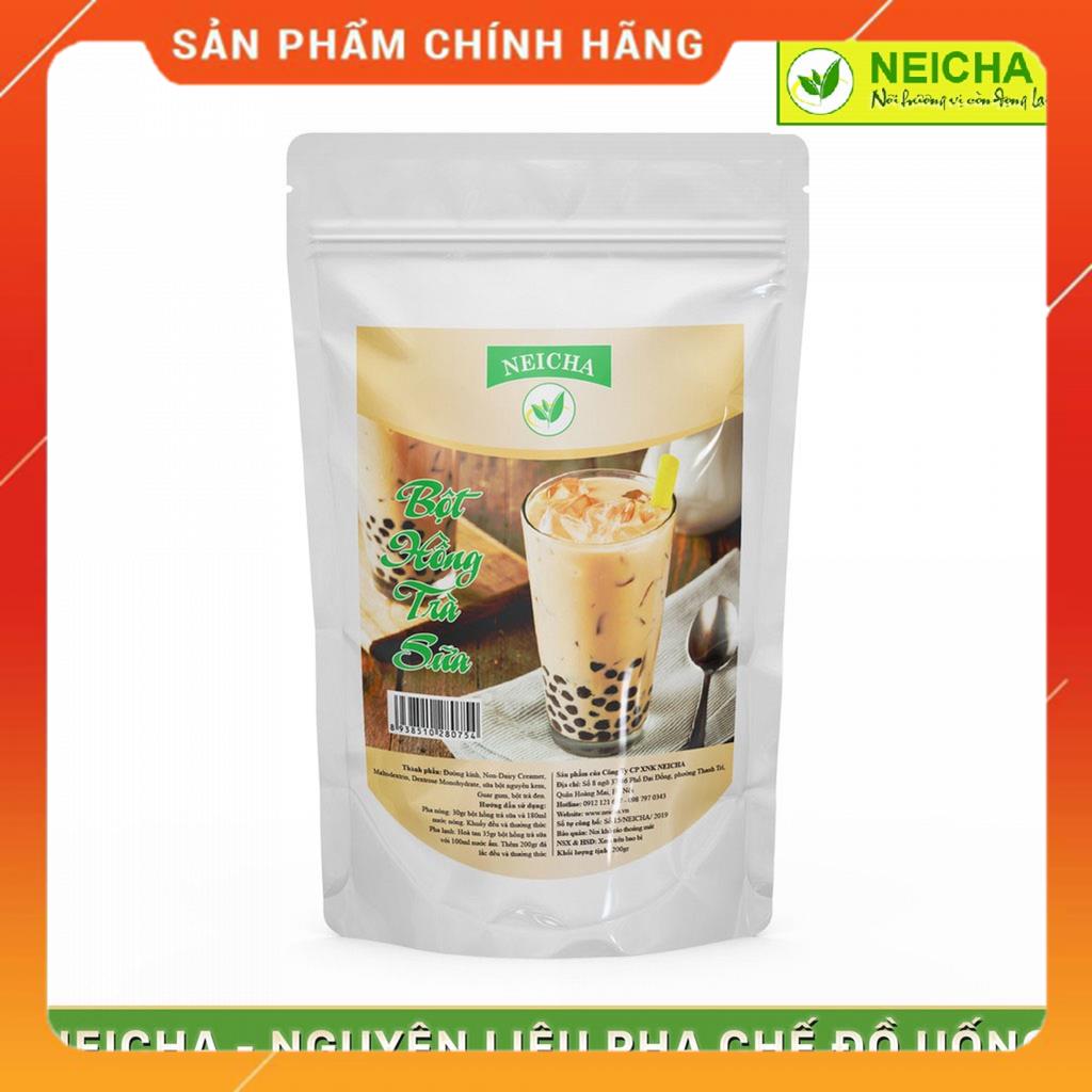 Bột trà sữa hòa tan - bột hồng trà sữa neicha - gói 1kg