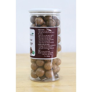 500gr - hạt macca nứt vỏ - loại 1