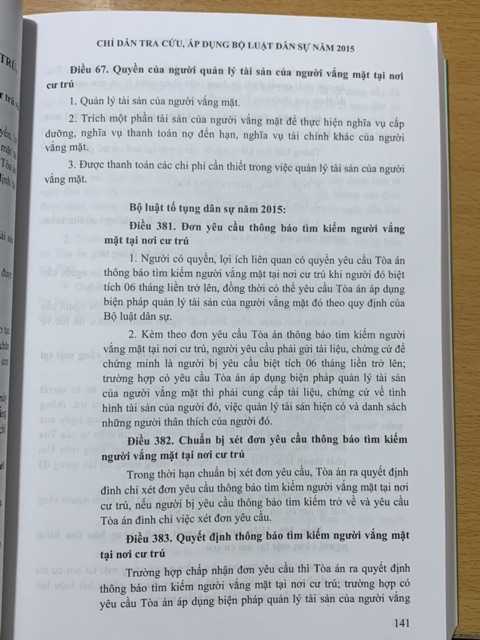 Sách - Chỉ dẫn tra cứu, áp dụng Bộ luật dân sự năm 2015 | BigBuy360 - bigbuy360.vn