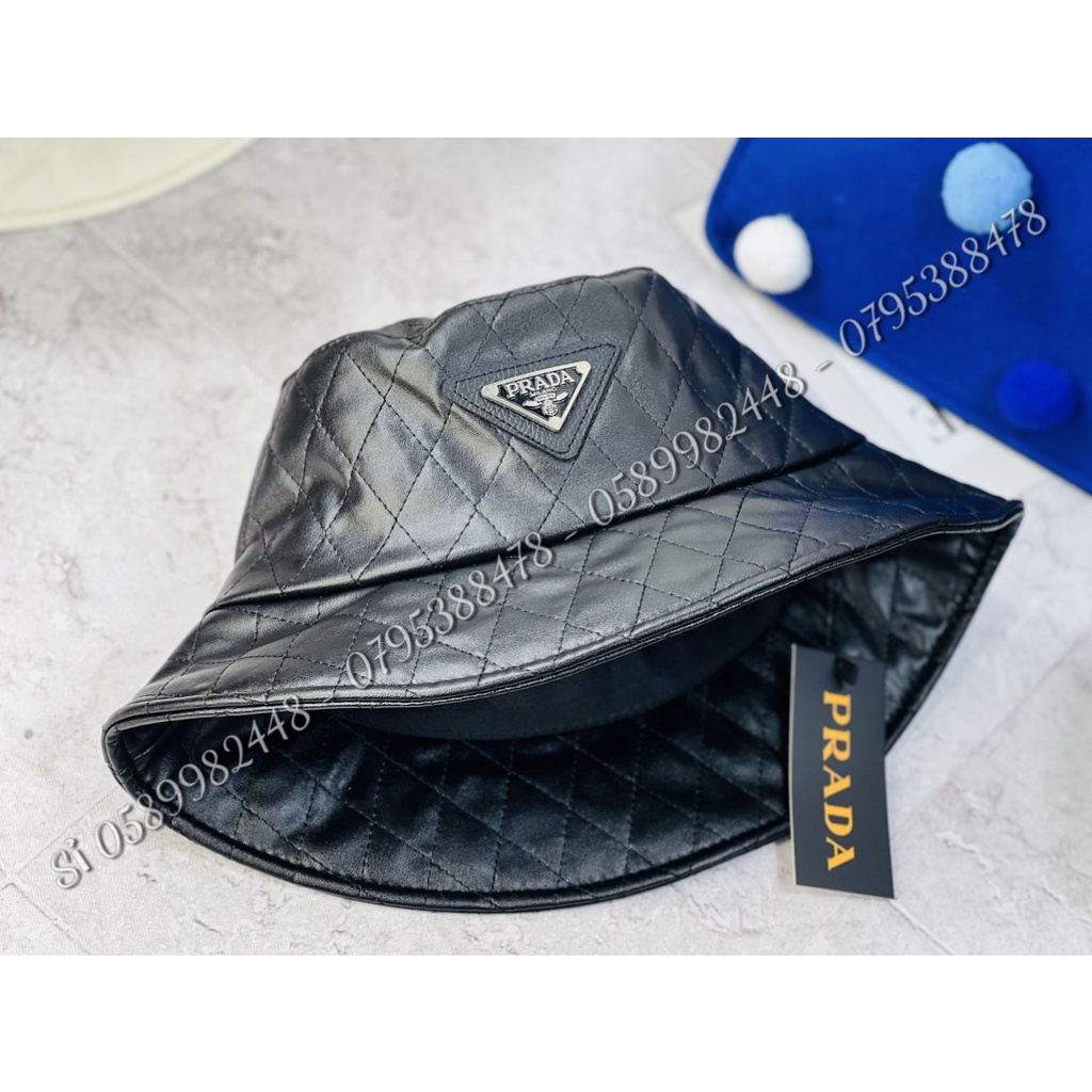 NÓN BUCKET DA PU - NÓN VẢI DA NHẬP PADA CHẤT VẢI SIÊU MỀM CHO NAM NỮ