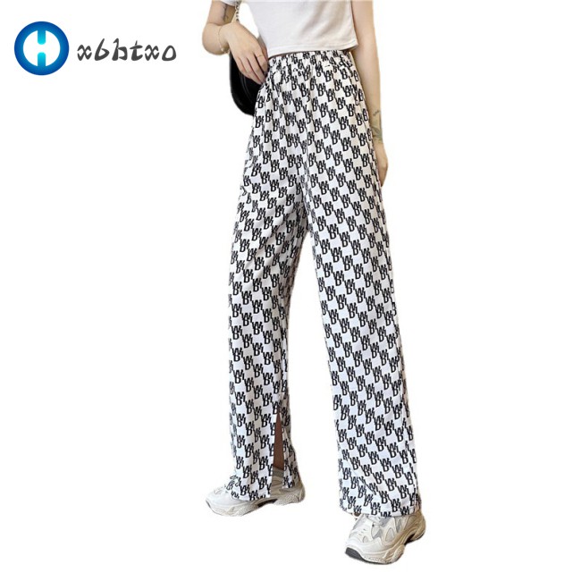 Quần Dài Ống Rộng In Chữ Thời Trang Nữ Tính | BigBuy360 - bigbuy360.vn