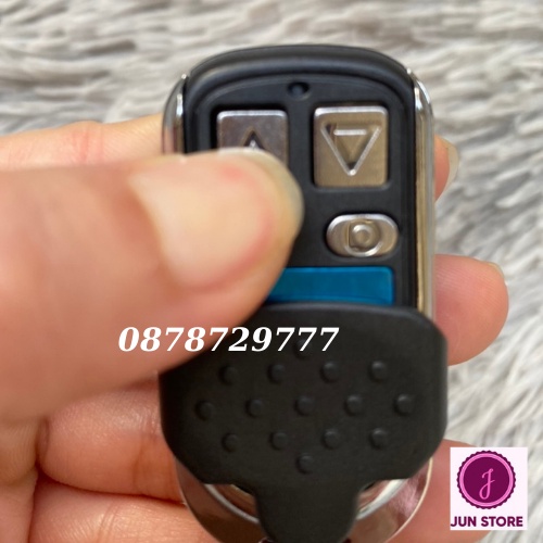 Điều khiển cửa cuốn sao chép mã nhảy sóng 315,336,365 pin siêu bên