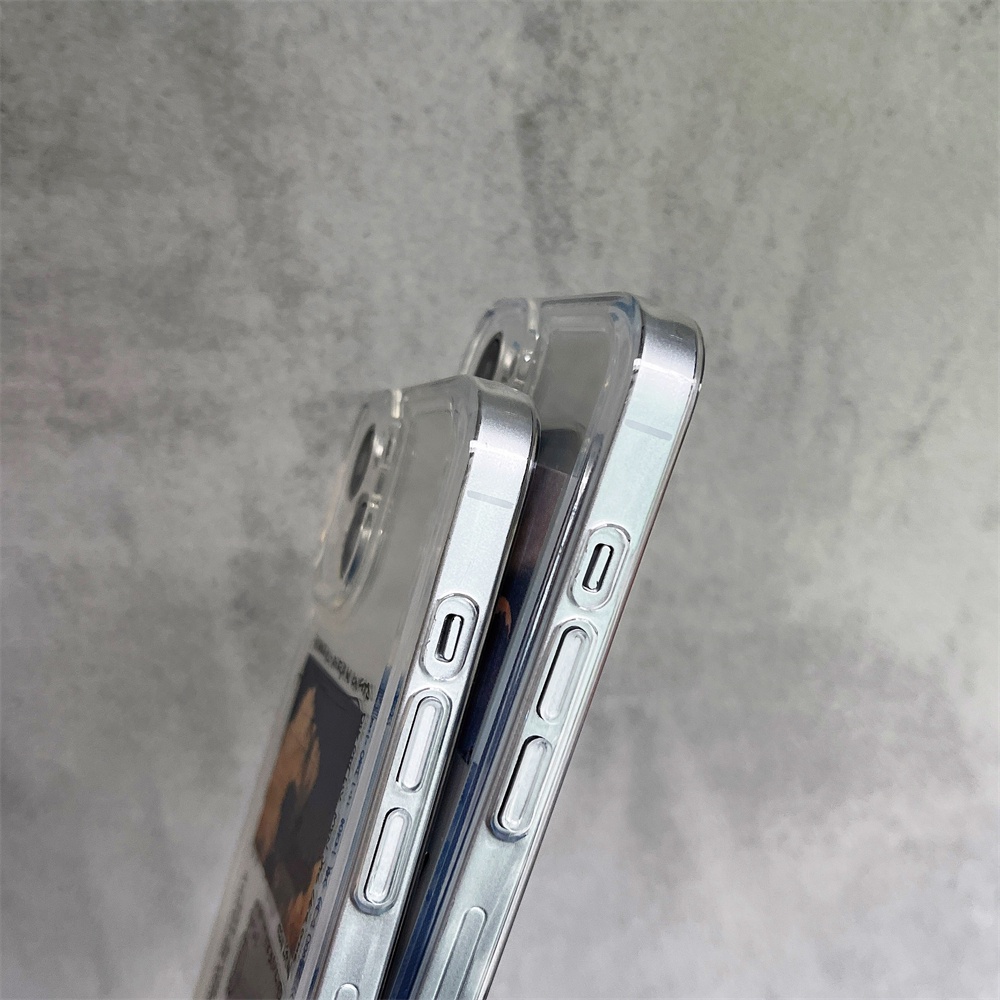 Ốp Điện Thoại TPU Mềm Trong Suốt Chống Sốc Cho IPhone 14 Pro max 14 Plus 13 12 Pro max 11 Pro max x xs max xr 7 8 Plus