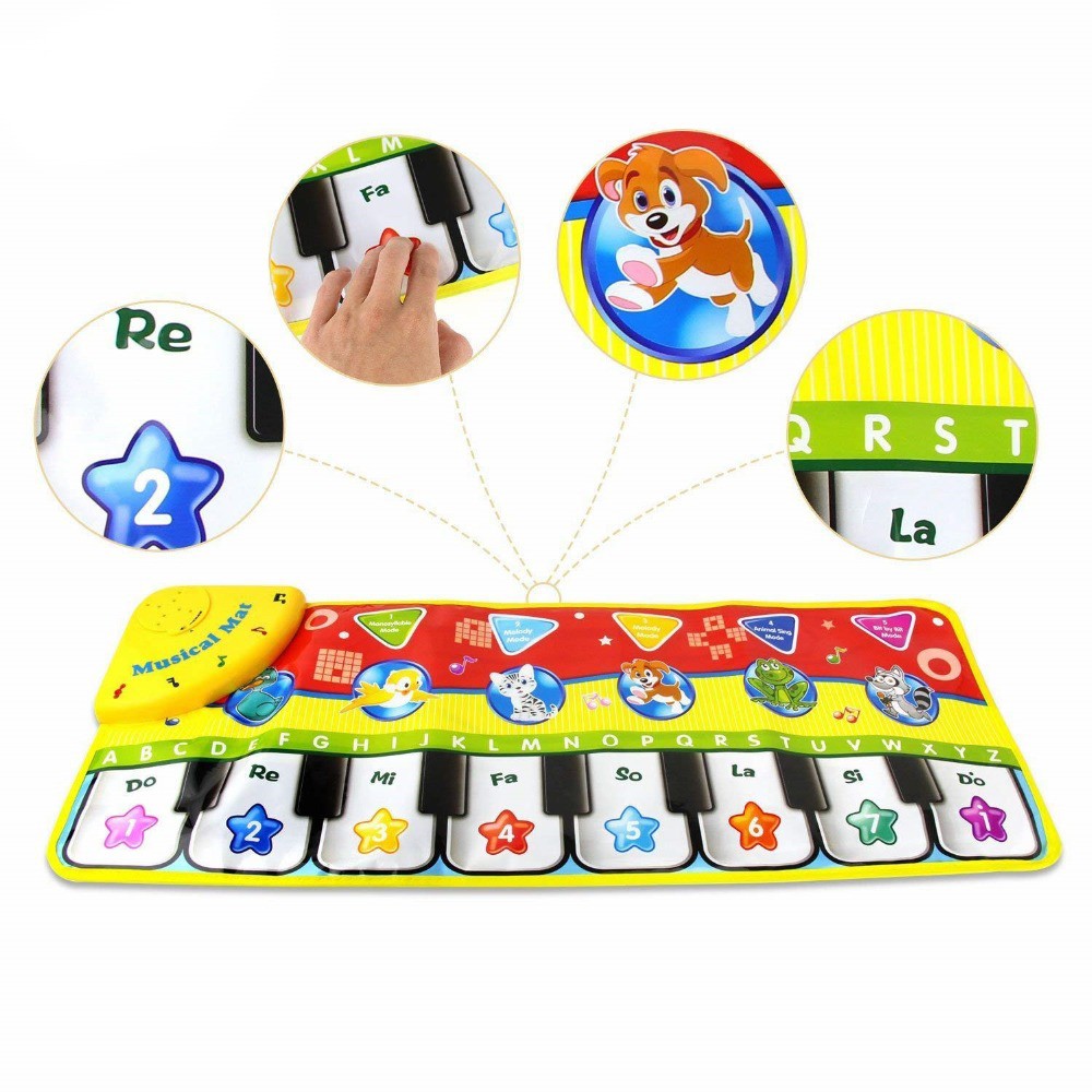 Thảm nhạc piano chơi nhạc thú vị cho bé