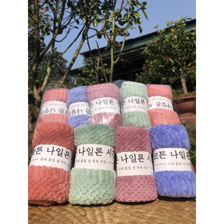 Khăn mặt hàn quốc 30*50cm cotton mền mịn siêu thấm hút