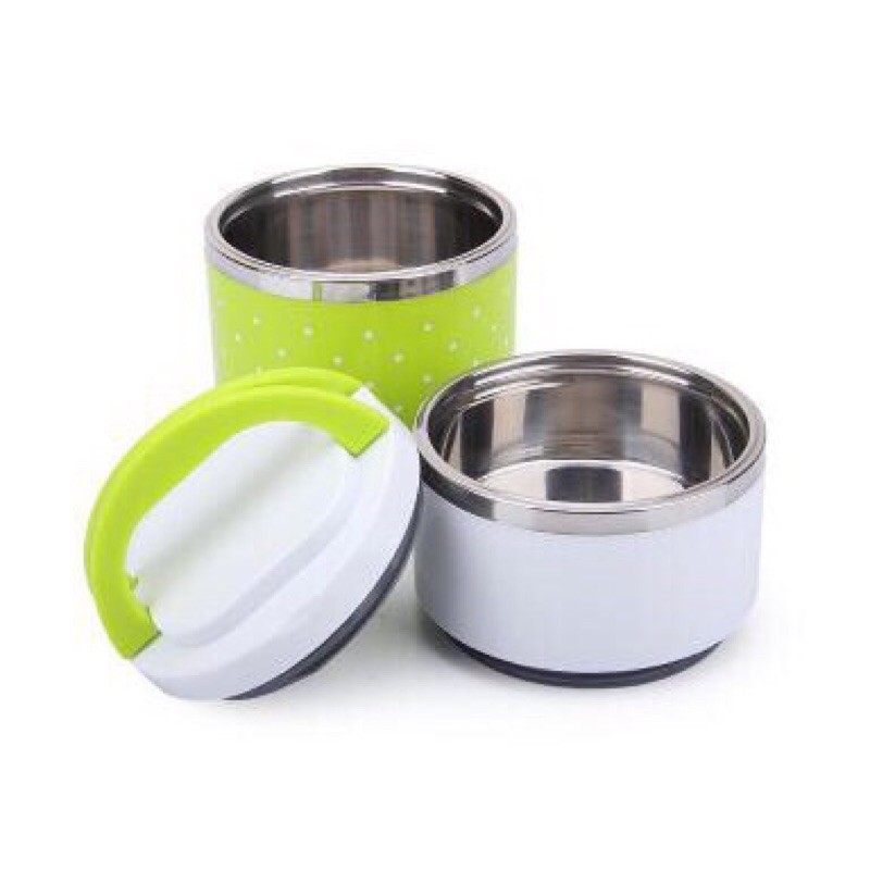 Cặp lồng inox chấm bi