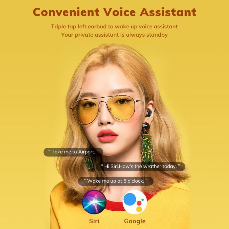 Tai Nghe Bluetooth Không Dây Topk T12 Nhỏ Gọn Có Mic Cho Iphone Huawei Xiaomi