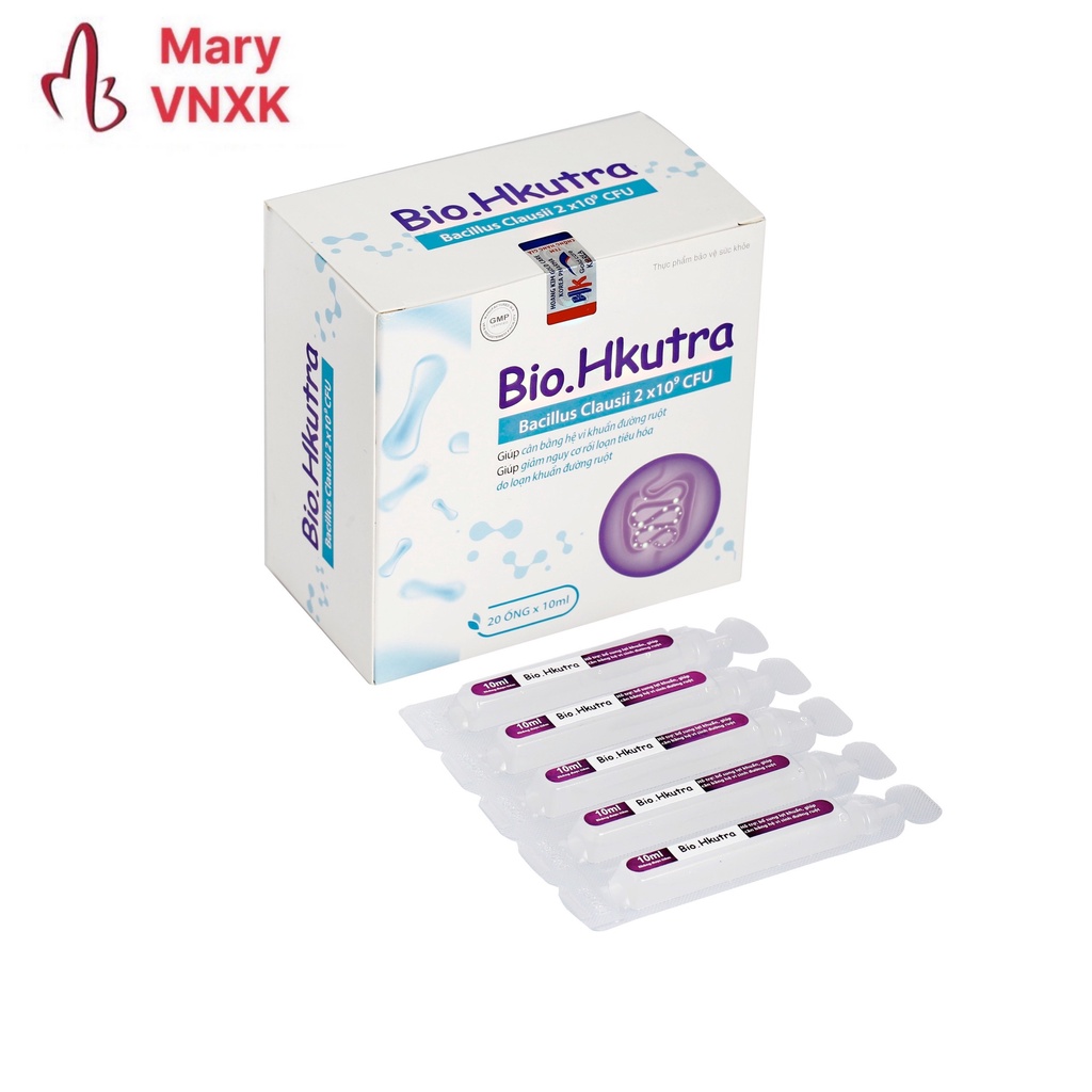 20 ỐNG HỖ TRỢ TIÊU HÓA BIO HKUTRA CHÍNH HÃNG