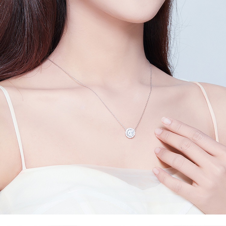 Dây chuyền Bamoer SCN345 bạc 925 làm quà tặng kỷ niệm hợp thời trang cho nữ