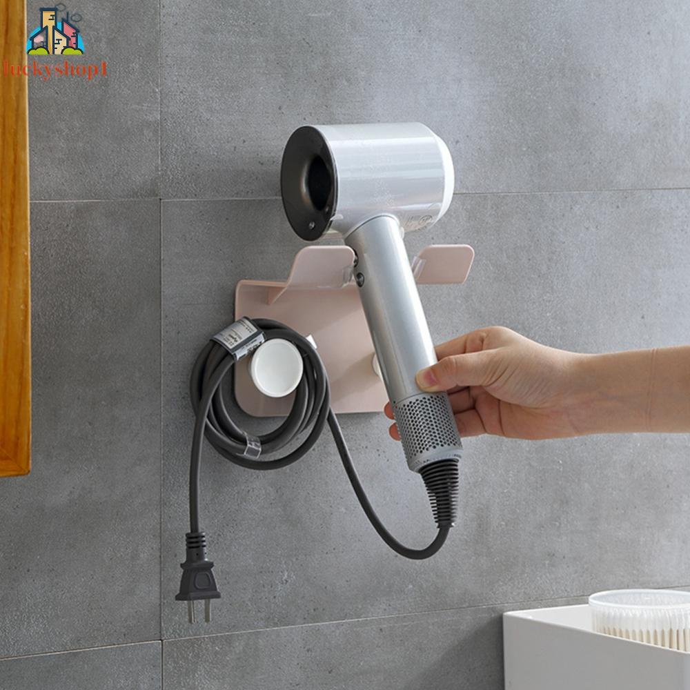 Giá Đỡ Lược Sấy Tóc Gắn Tường 3 Màu Tùy Chọn Tiện Dụng