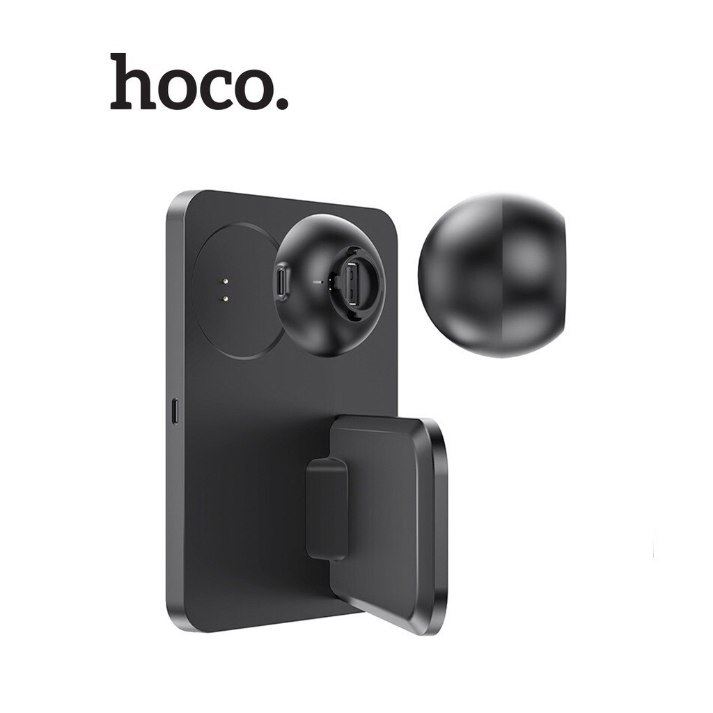 Đế sạc không dây 15W Hoco CW33 chất liệu ABS cao cấp hỗ trợ sạc điện thoại , đồng hồ, airpod cùng lúc