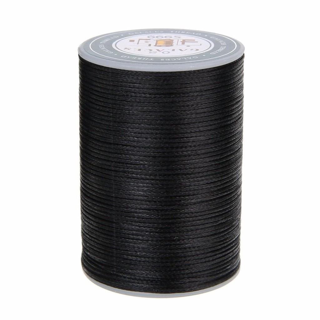 Cuộn dây sợi Polyester DIY may đồ da 0.8mm 90m