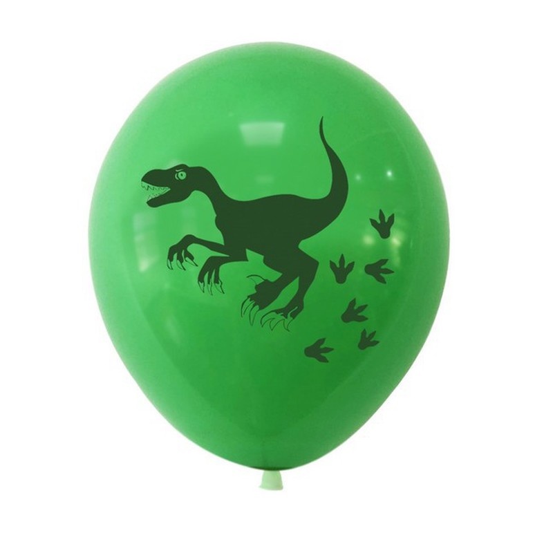 Set 16 Bong Bóng Hình Khủng Long 12 '' Trang Trí Tiệc