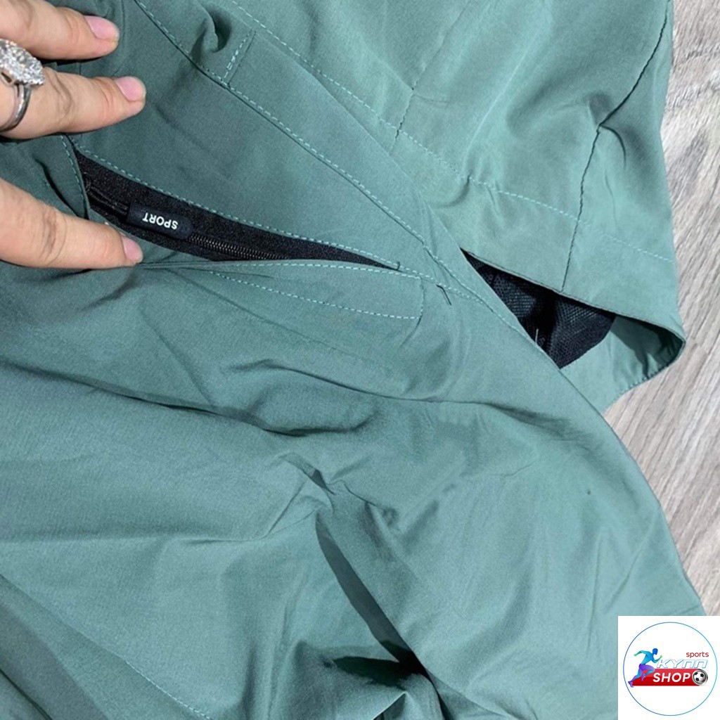 Bộ gió KS003 thể thao nam được thiết kế hai lớp phom 50-75kg kynn shop | BigBuy360 - bigbuy360.vn