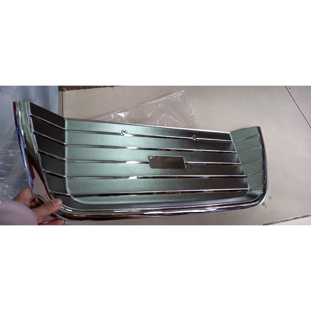 Ốp khung biển số không đèn Innova/Fortuner