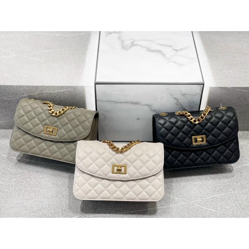 Túi cccvk 2 nắp đủ 4 màu như ảnh sz 22cm - HANA BAG