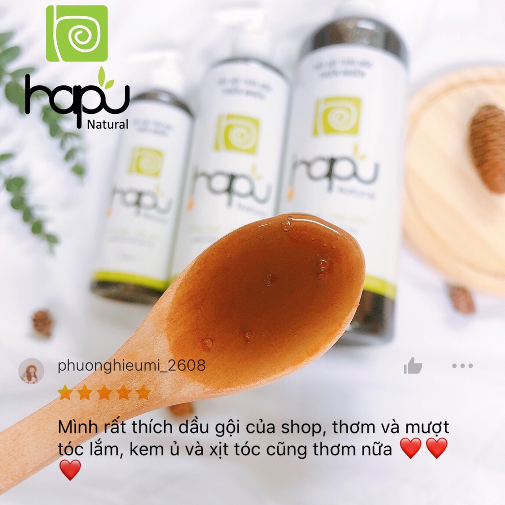 Combo Dầu Gội Thảo Mộc và Ủ Tóc HaPu Organic | BigBuy360 - bigbuy360.vn