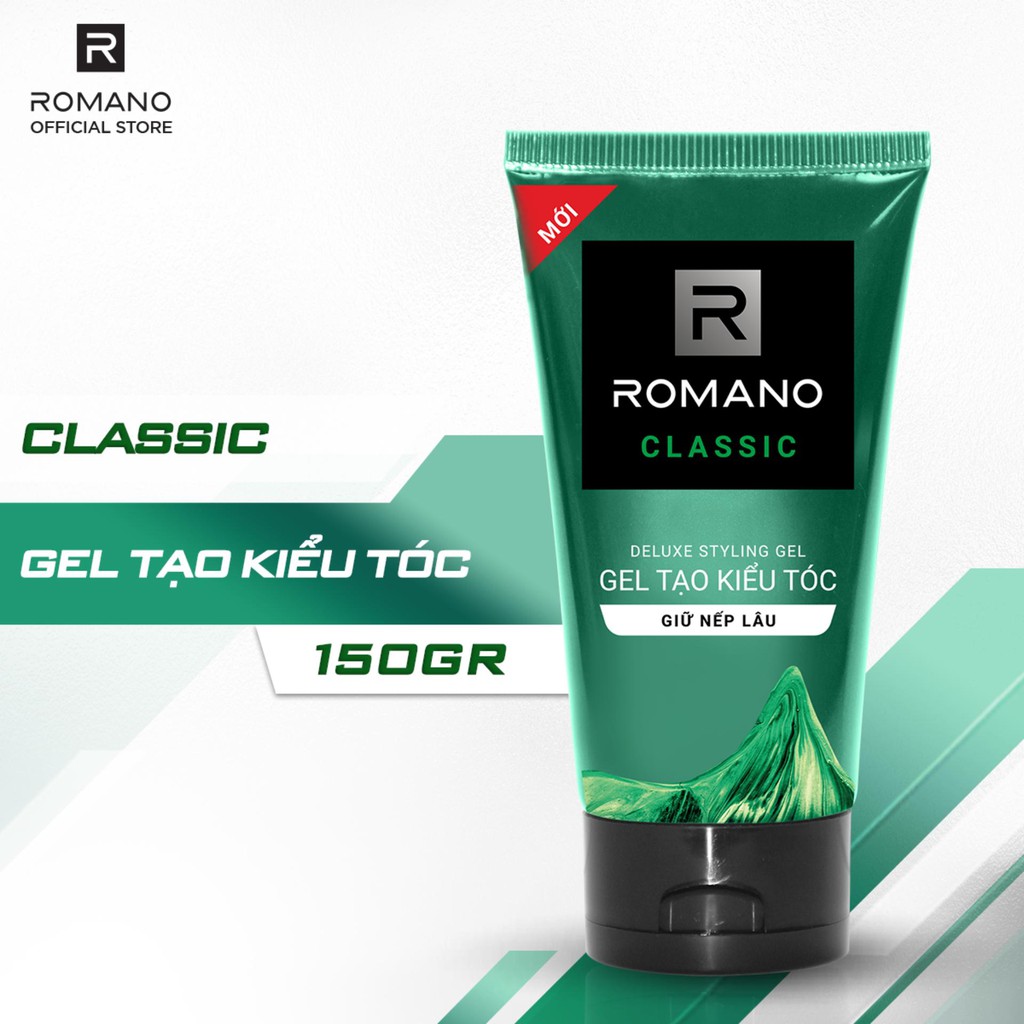 Gel Vuốt Tóc Romano 150g