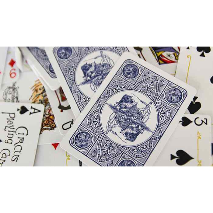 Bài tây ảo thuật chính hãng từ Mỹ: Circus No. 47 (Blue) Playing Cards