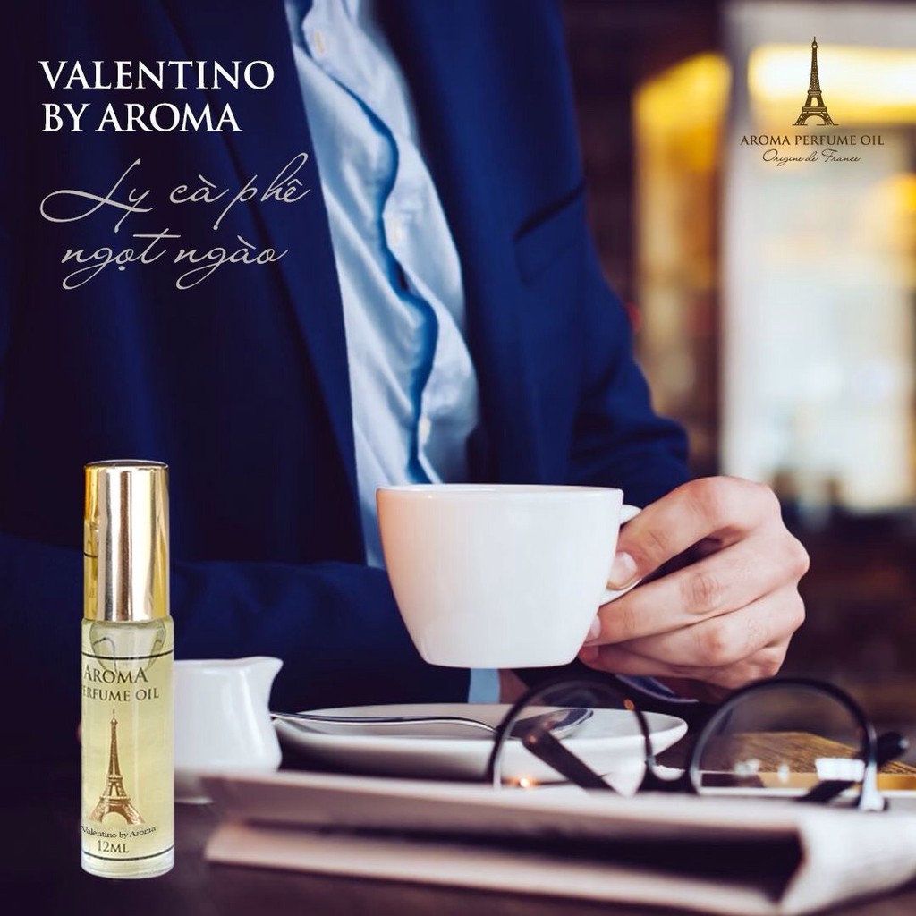 VALENTINO UOMO EDITION NOIRE - Tinh dầu nước hoa Pháp AROMA