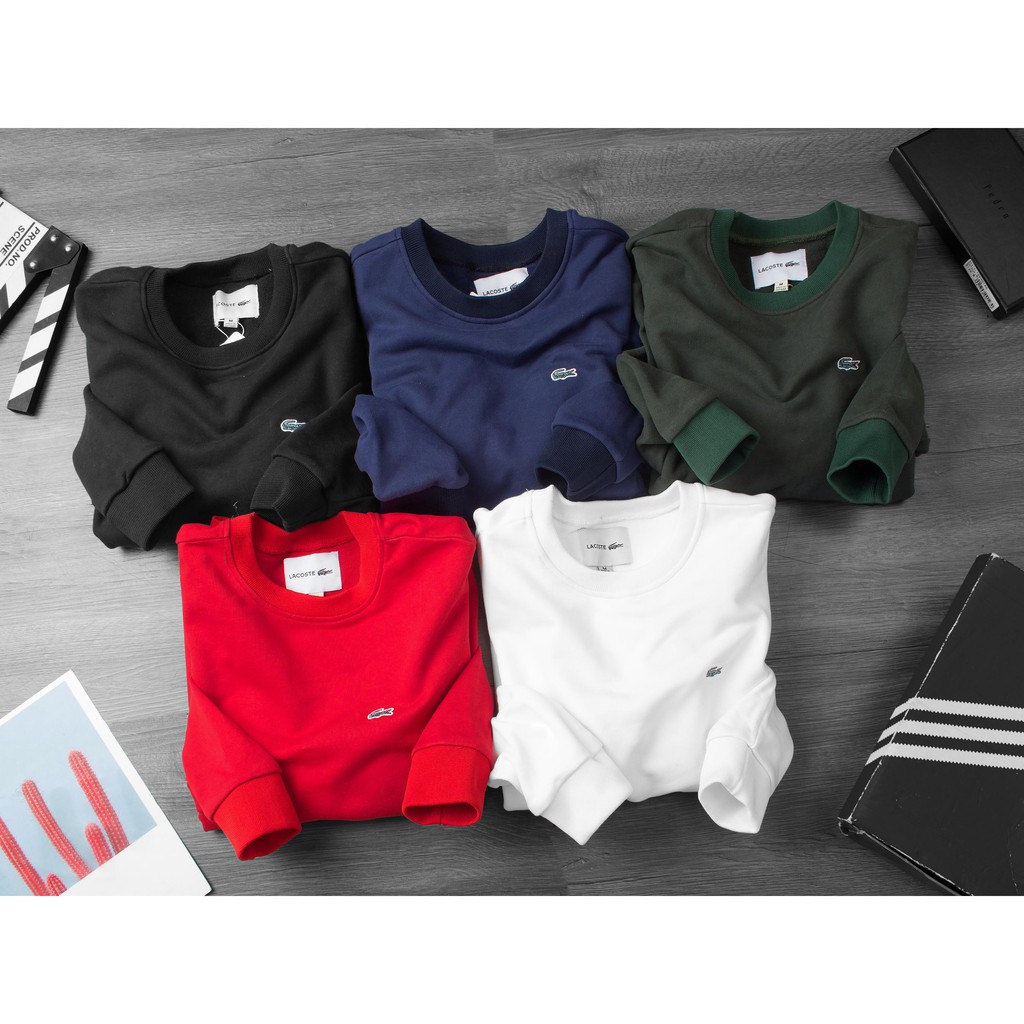 Áo Sweater nam cao cấp LA CỐT thu đông tay dài màu đen - Đỉnh Cao Thời Trang