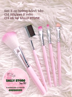 BỘ 5 CỌ TRANG ĐIỂM MAKEUP