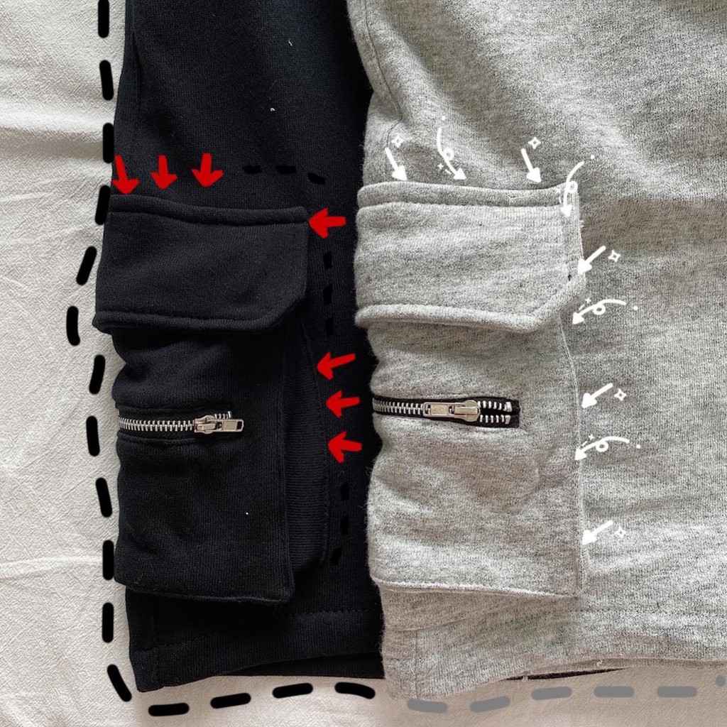 Quần short Nỉ Đen Xám Unisex nam nữ co giãn | BigBuy360 - bigbuy360.vn