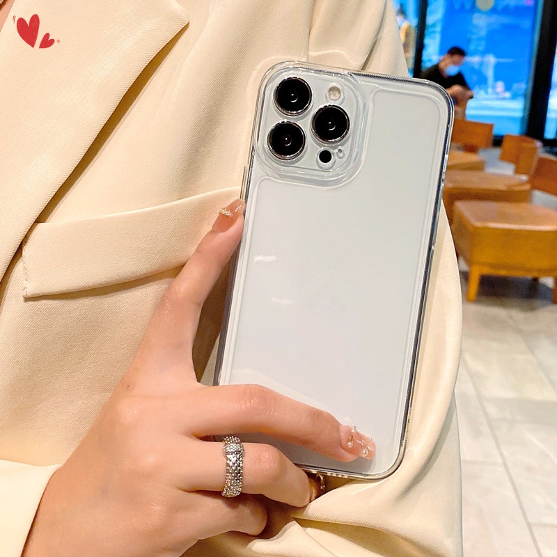 Transparent Shockproof Case For Xiaomi Redmi Note 11 11S 10 10S 9 9S 7 8 Pro 9C 9A 9T 10C 11T Poco M3 X4 X3 NFC F3 F2 F4 GT Clear TPU Soft Phone Casing Protective Back Cover Anti-fall