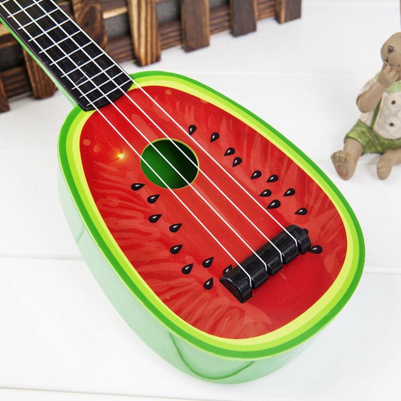 [10 MẪU] Đàn Ukulele Mini Trái Cây cho bé - Đàn hoa quả - Đàn dưa hấu